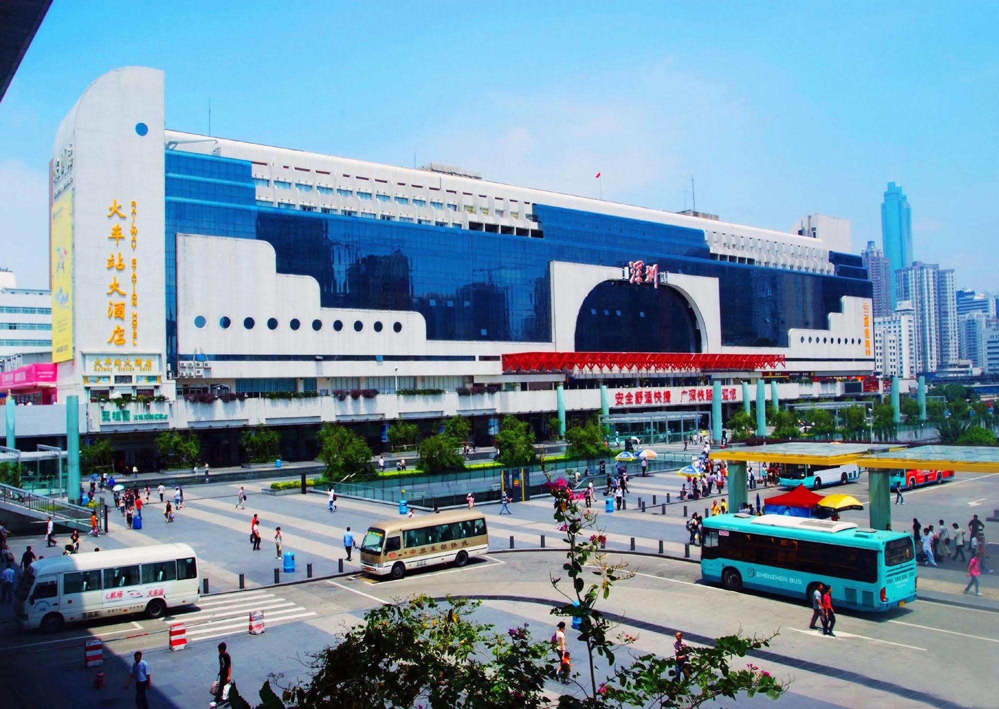 Shenzhen Luohu Railway Station Hotel - West Building Zewnętrze zdjęcie